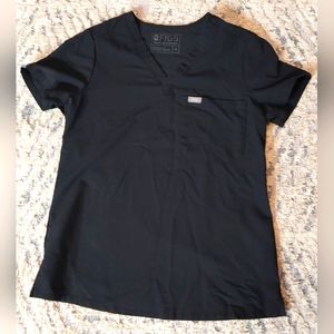 Figs black catarina top